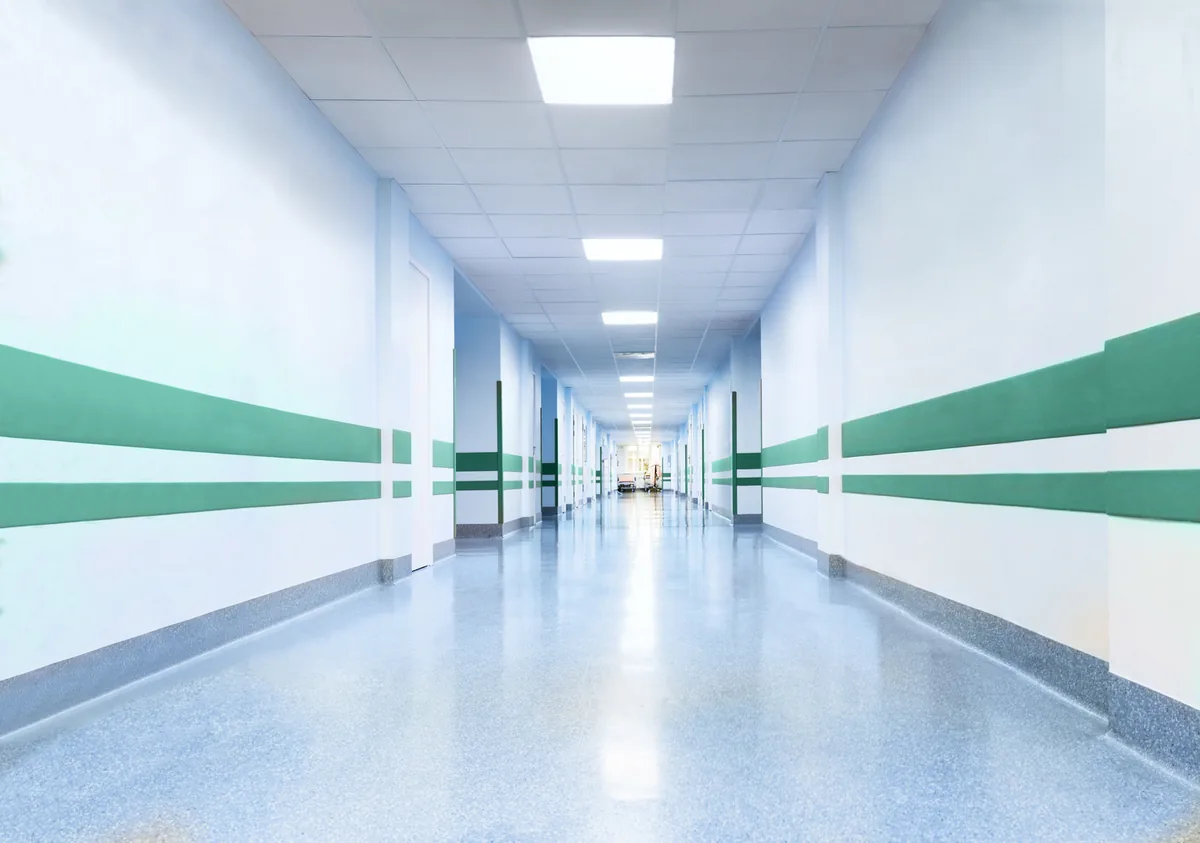 Hôpital Cheikh Zayed Rabat, Gerflex et vinyle par Ofloor